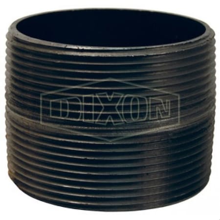 Dixon Close Nipple, Carbon Steel, 4 in, SCH 40/STD, MNPT CN400